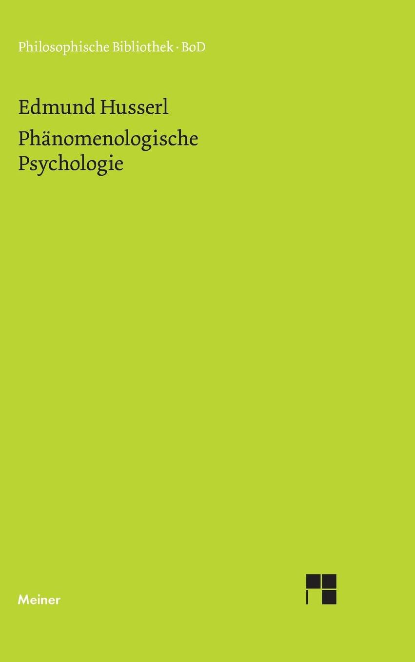 Ph nomenologische Psychologie