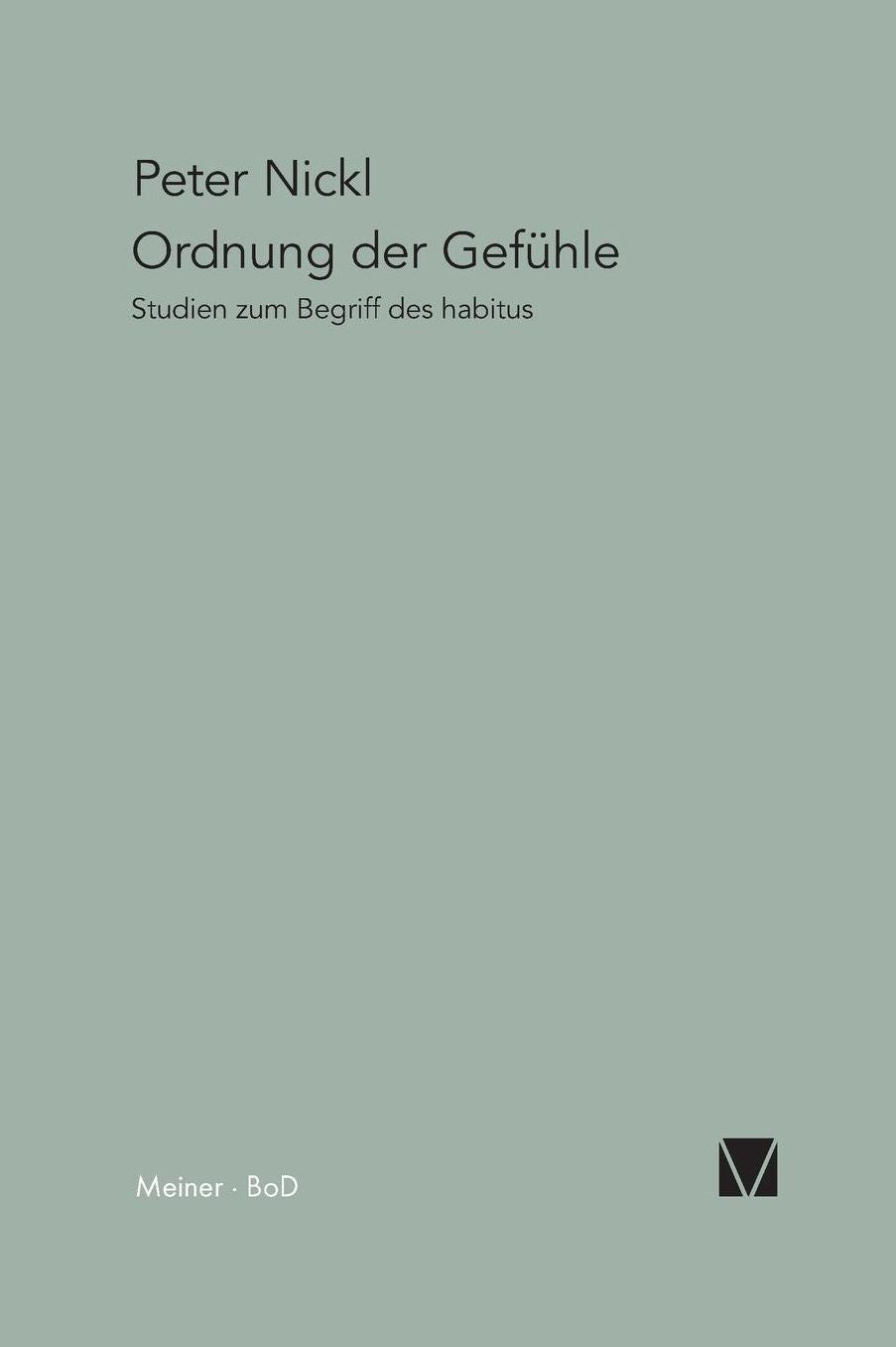 Ordnung Der Gefuhle