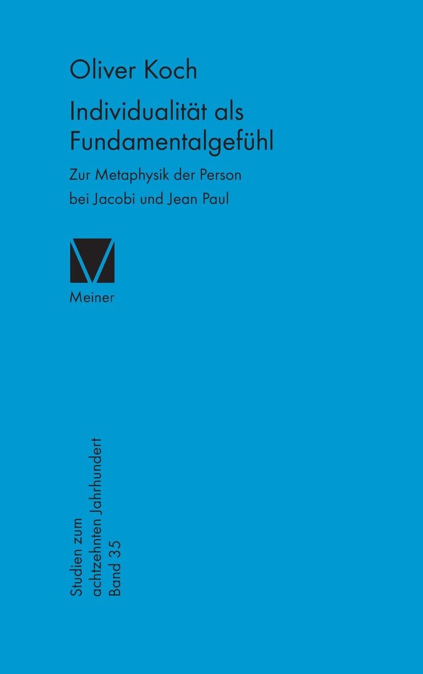 Individualit t als Fundamentalgef hl