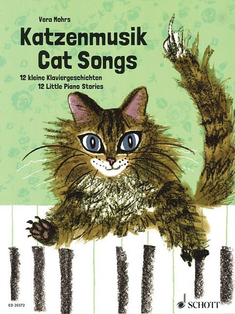 Cat Songs: 12 Little Piano Stories for Playing and Reading Aloud