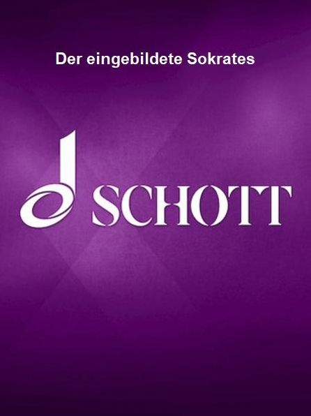 Der eingebildete Sokrates: Libretto (German)