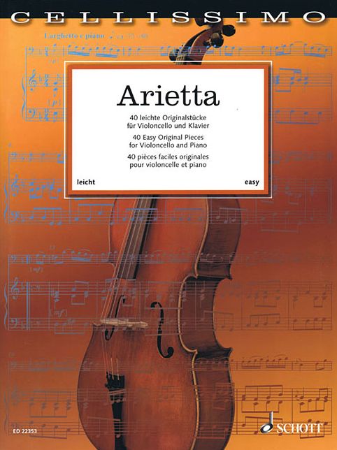 Arietta - 40 Easy Original Pieces for Cello and Piano
