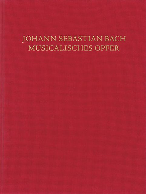 Musical Offering, BWV 1079: Clothbound Score