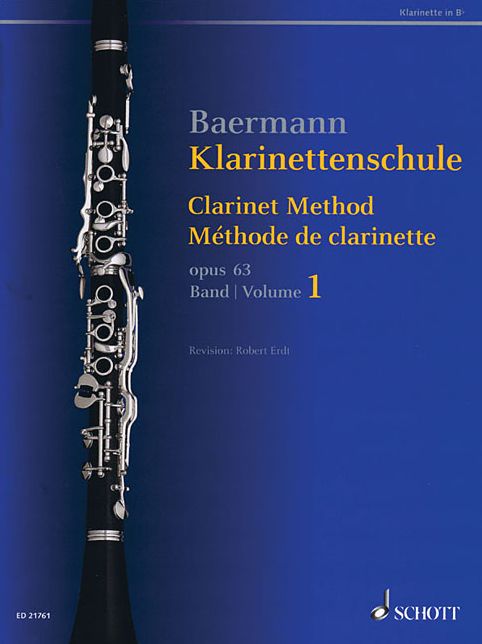 Clarinet Method, Op. 63: Volume 1, Nos. 1-33 - Revised Edition