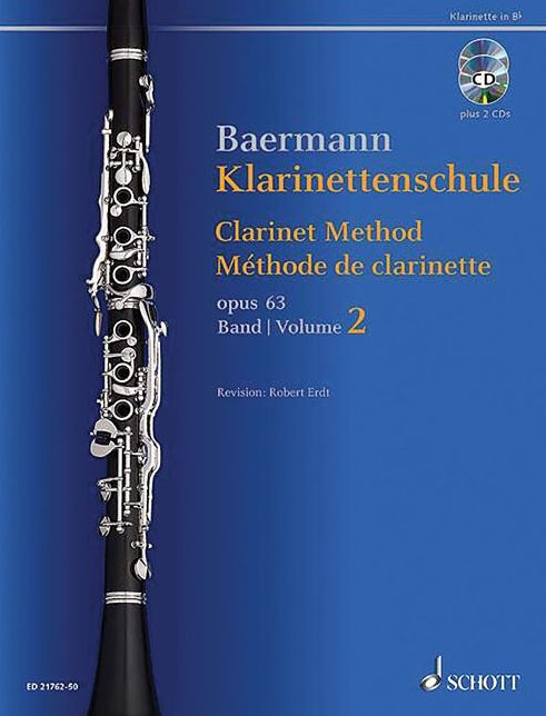Clarinet Method, Op. 63: Volume 2, Nos. 34-52 - Book with 2 CDs - Revised Edition