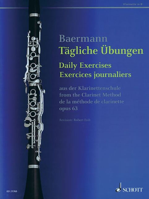 Daily Exercises, Op. 63: from The Clarinet Method