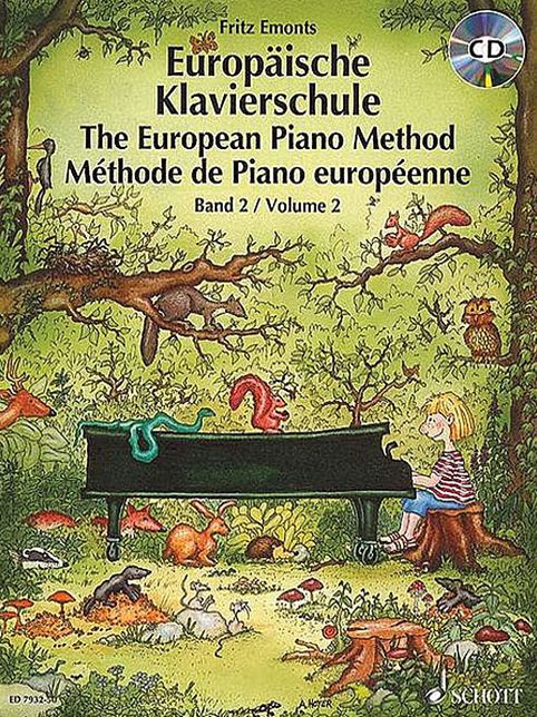 The European Piano Method - Volume 2: Book/CD