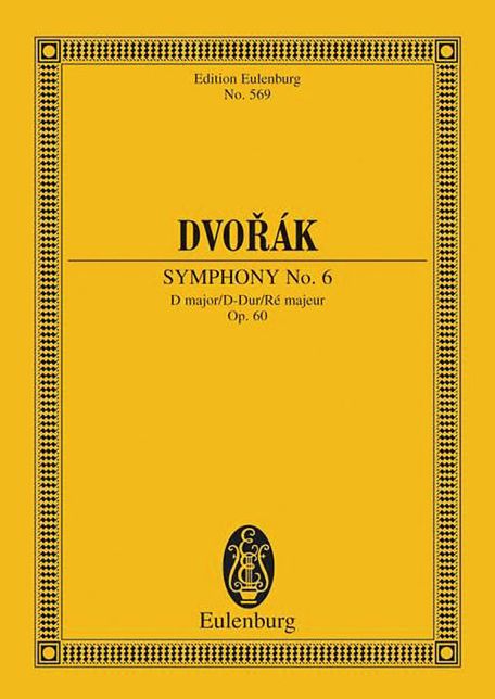 Symphony No. 6 in D Major, Op. 60: Study Score