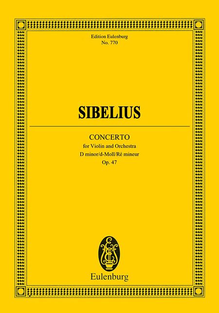 Violin Concerto, Op. 47: in D minor