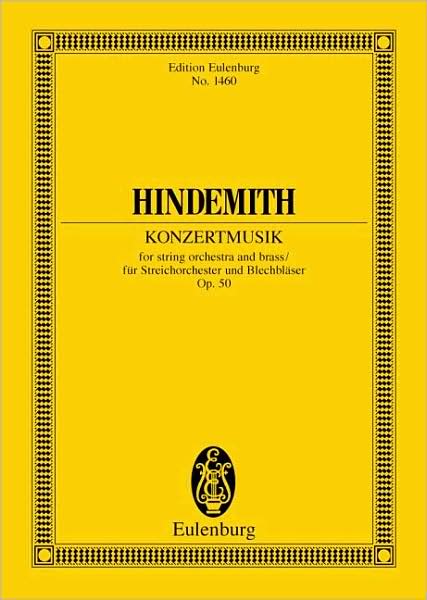 Konzertmusik, Op. 50: for Brass and Orchestra