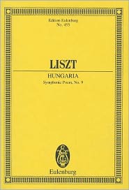 Hungaria: Symphonic Poem No. 9 - Study Score