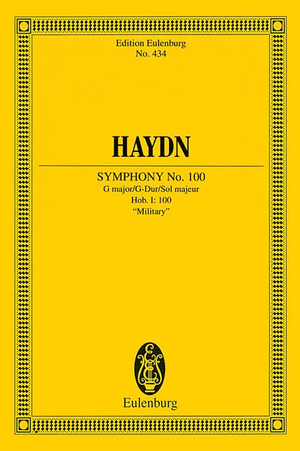Symphony No. 100 in G Major, Hob.I:100 "Military": Study Score