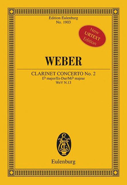 Concerto No. 2 in E-flat Major, Op. 74: for Clarinet and Orchestra - Revised Edition