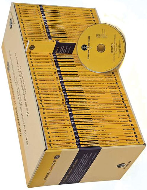 Eulenburg Audio and Score Presentation Case: Eulenburg Audio Scores Complete Box Set --- 50 Scores
