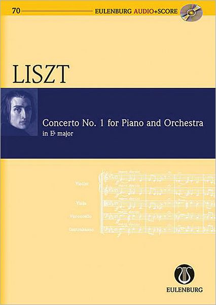 Concerto No. 1 for Piano and Orchestra in E-flat Major: Study Score/CD