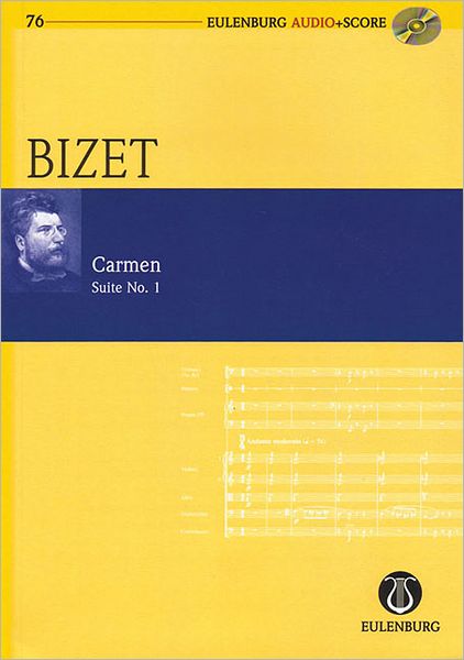 Georges Bizet - Carmen Suite, No. 1: Eulenburg Audio+Score Study Score, Book/CD