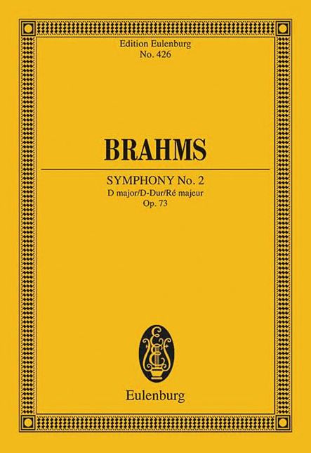 Symphony No. 2 in D Major, Op. 73: Study Score