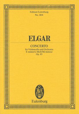 Concerto in E Minor, Op. 85: Study Score