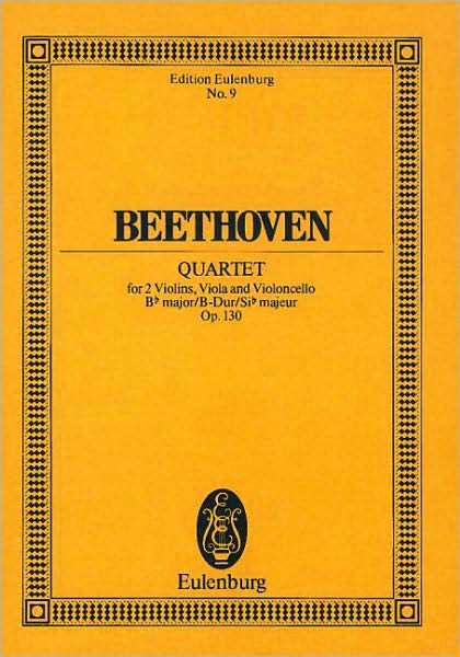 String Quartet, Op. 130 in B-Flat Major