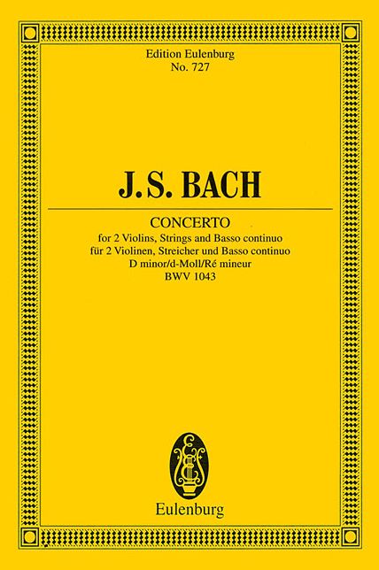 Concerto in D Minor, BWV 1043: Study Score