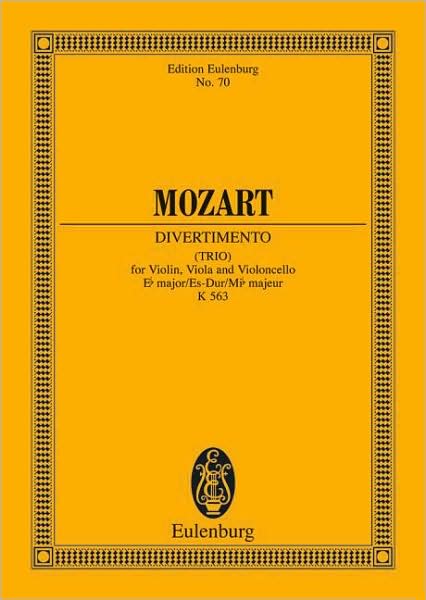 String Trio, K. 563: in E-Flat Major