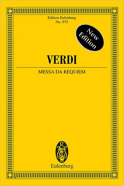 Messa da Requiem - New Edition: Study Score