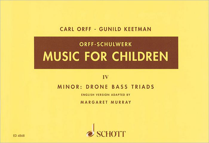 Music for Children/Murray Ed.: Volume 4: Minor - Drone Bass-Triads