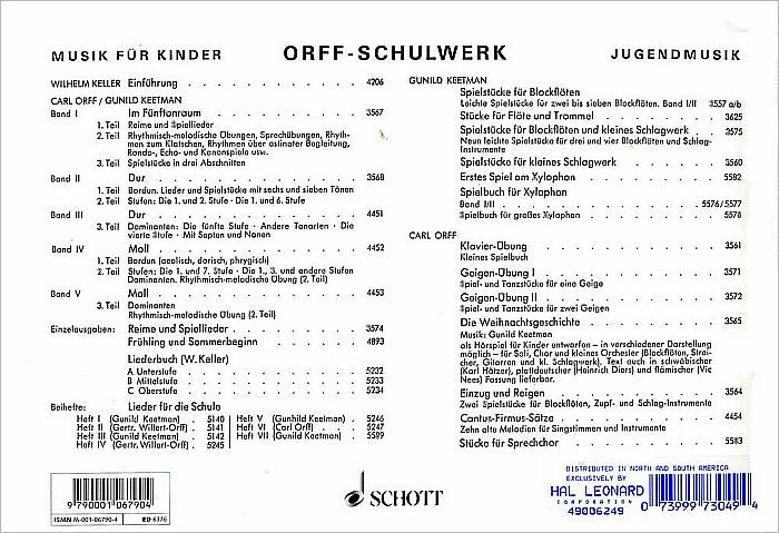 African Songs and Rhythms for Children - A Selection from Ghana for Voices and Orff-Instruments (In the African Tradition)