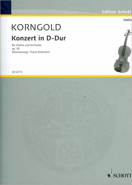 Violin Concerto, Op. 35: Violin and Piano