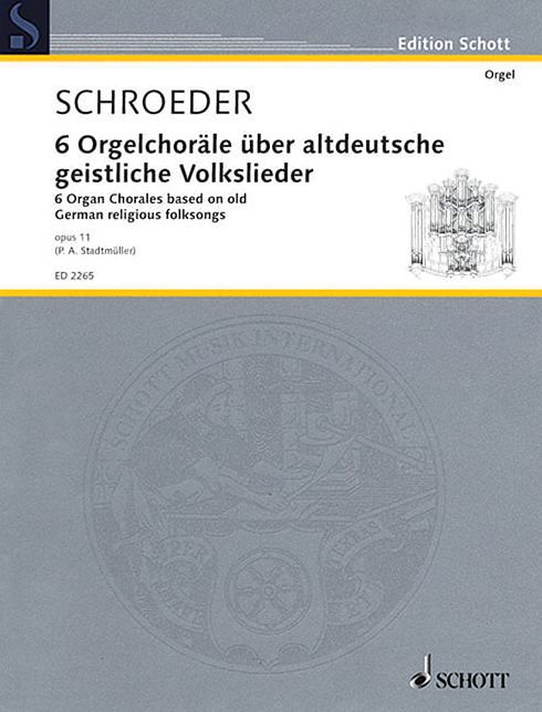 6 Chorales Op. 11: Organ