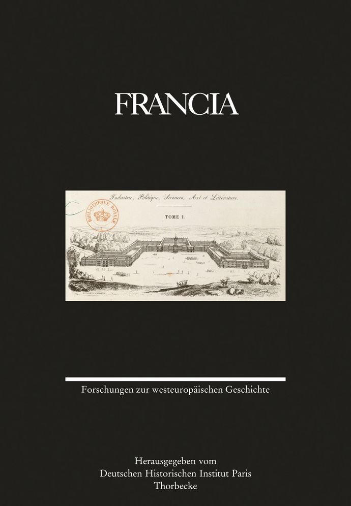 Francia 44 (2017): Forschungen zur westeuropaischen Geschichte