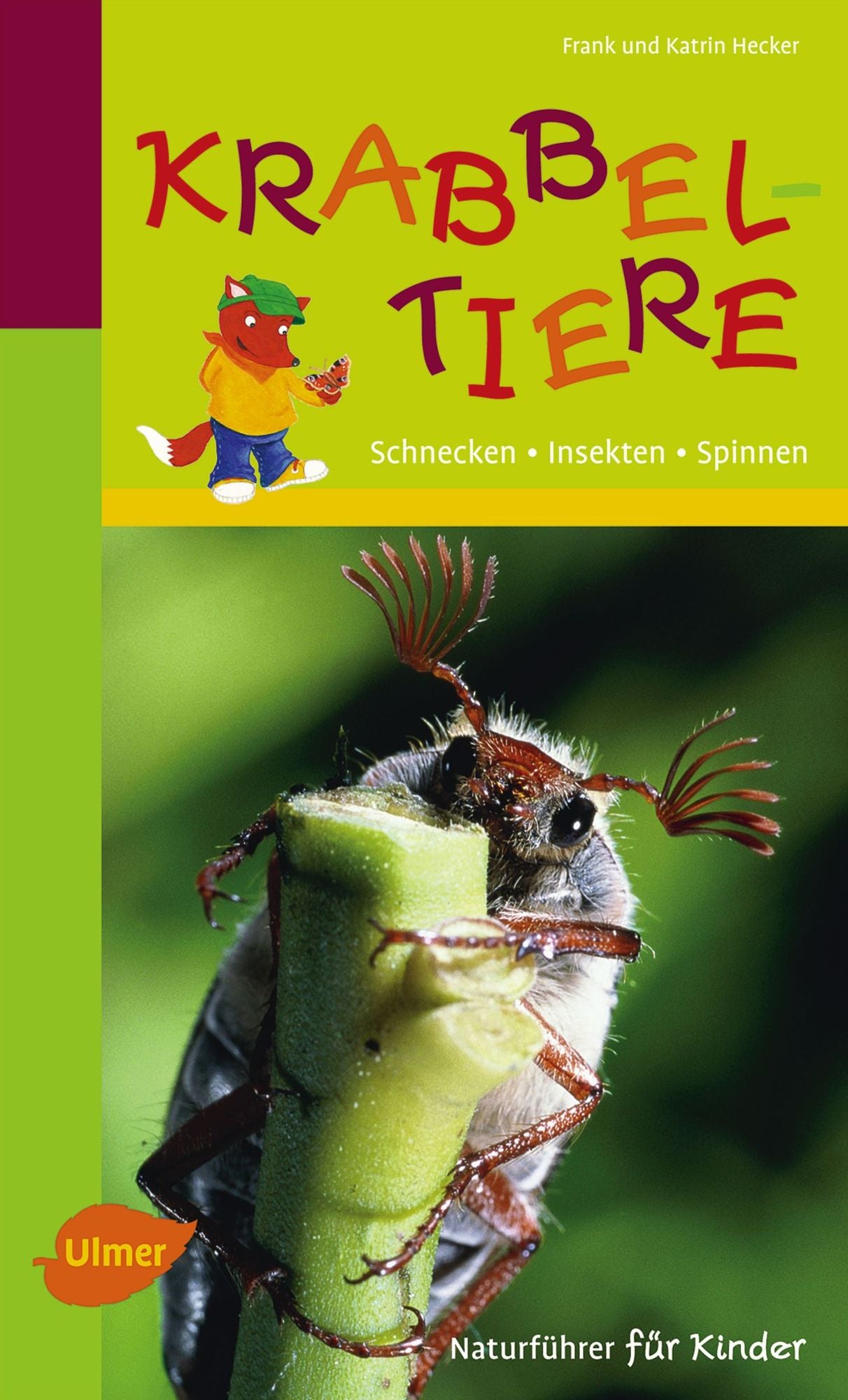 Naturführer für Kinder: Krabbeltiere: Schnecken, Insekten, Spinnen