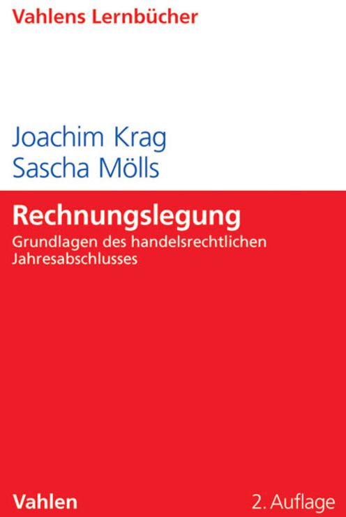 Rechnungslegung: Grundlagen des handelsrechtlichen Jahresabschlusses