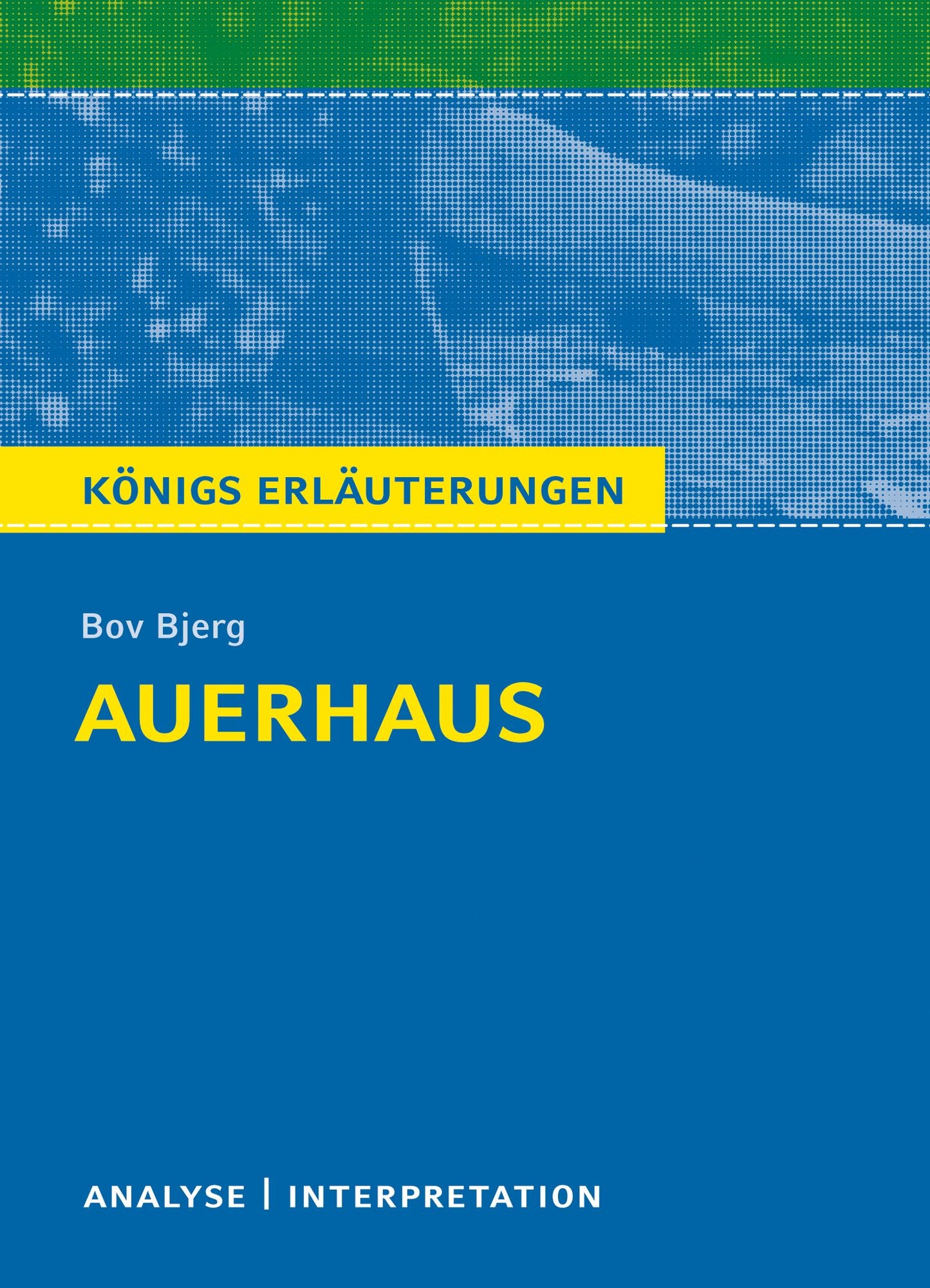 Auerhaus. Königs Erläuterungen.: Textanalyse und Interpretation mit ausführlicher Inhaltsangabe und Abituraufgaben mit Lösungen
