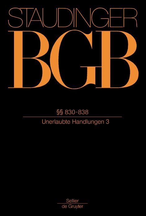 830-838: (Unerlaubte Handlungen 3)