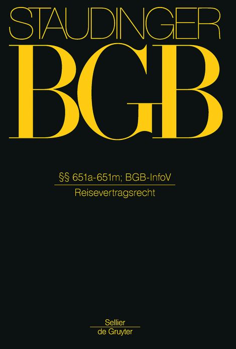 651a-651m: (Reisevertragsrecht)