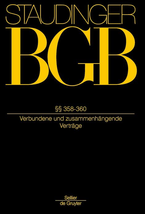358-360: (Verbundene und zusammenhangende Vertrage)