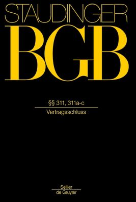 311, 311a-c: (Vertragsschluss)