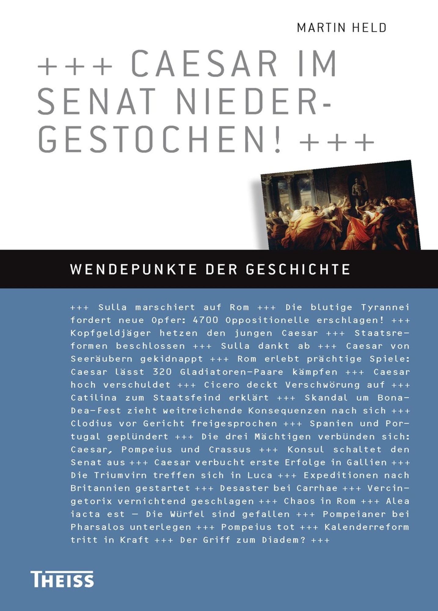 Caesar im Senat niedergestochen!
