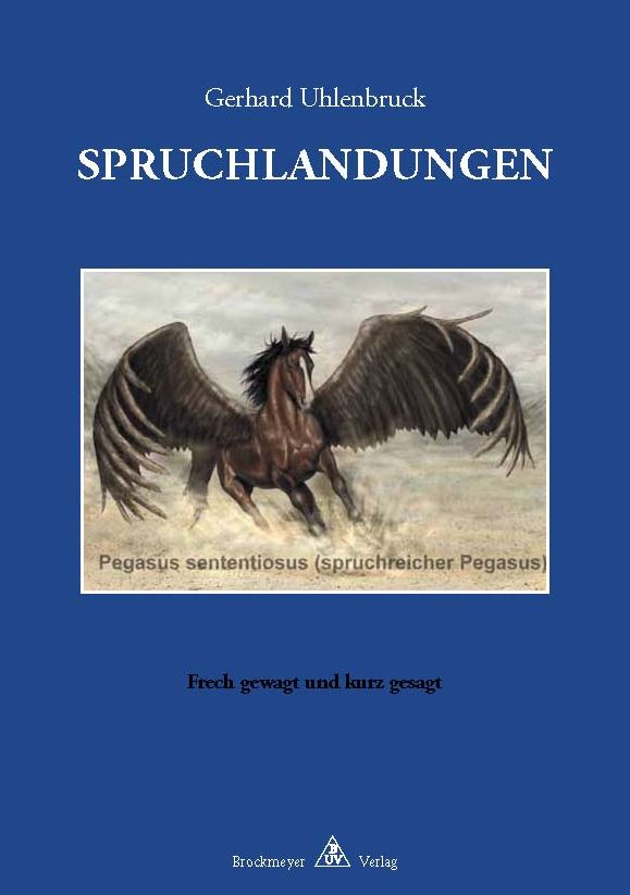 SPRUCHLANDUNGEN: Frech gewagt und kurz gesagt