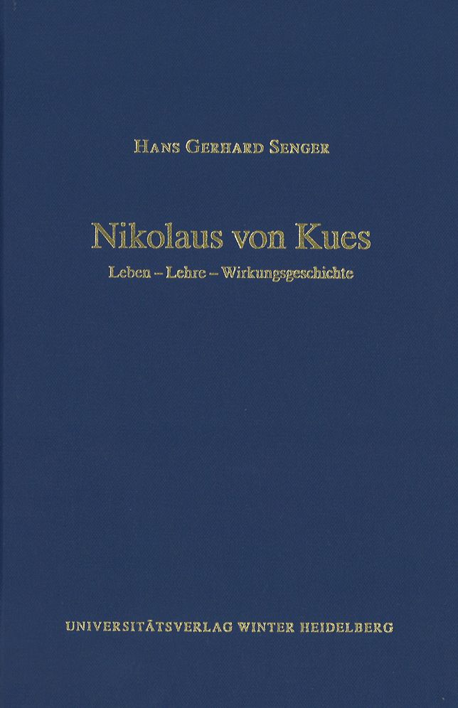 Cusanus-Studien / Band XII: Nikolaus von Kues