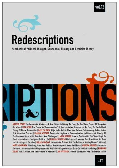 Redescriptions: Yearbook of Political Thought, Conceptual History and Feminist Theory