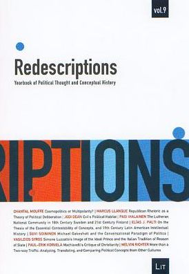 Redescriptions: Yearbook of Political Thought and Conceptual History, Vol. 9