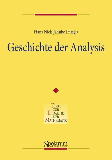 Geschichte der Analysis