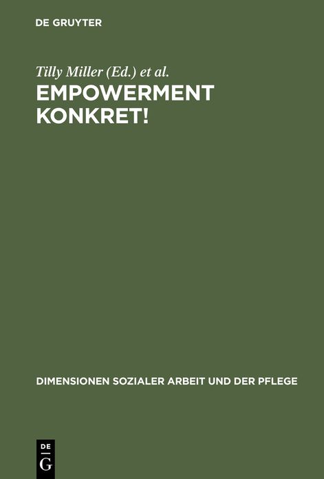 Empowerment konkret!: Handlungsentwurfe und Reflexionen aus der psychosozialen Praxis