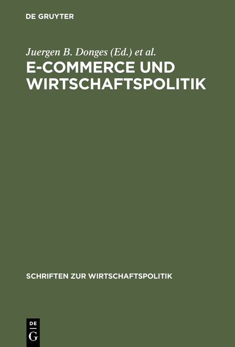 E-Commerce und Wirtschaftspolitik