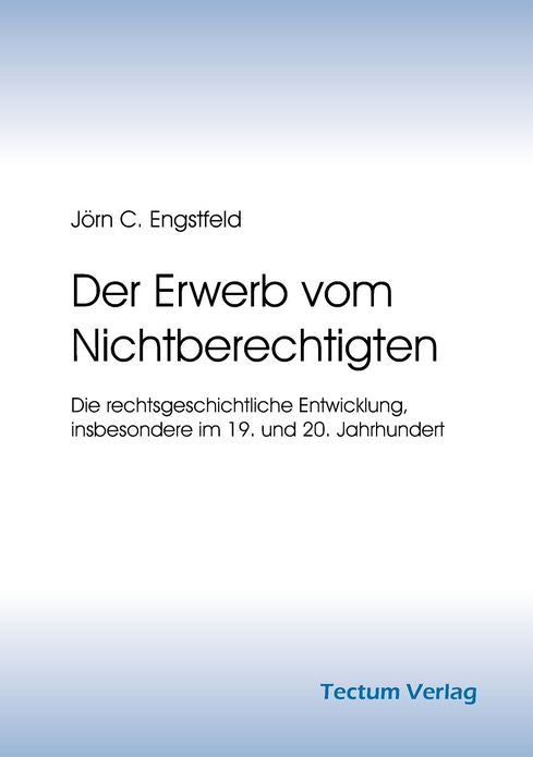 Der Erwerb vom Nichtberechtigten