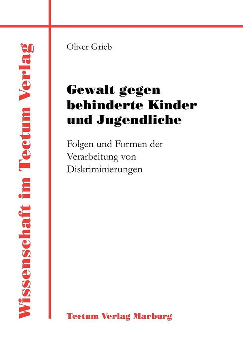 Gewalt gegen behinderte Kinder und Jugendliche
