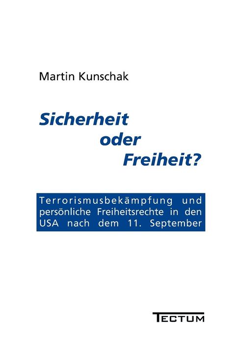 Sicherheit oder Freiheit?