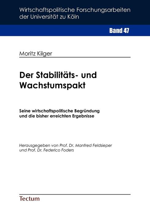 Der Stabilit ts- und Wachstumspakt